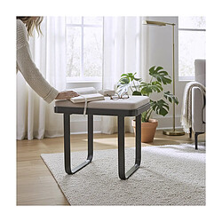 Acheter Paris Prix Banc Design 1 Place Dario 56cm Beige Gris