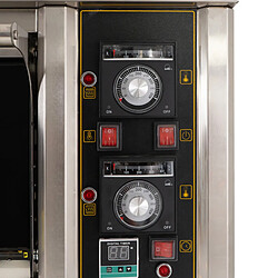 Avis Monstershop Four à Pizza Pâtissier Double Niveaux Triphasé Monophasé Électrique 400° C