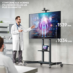 Avis ONKRON Support TV pour 55" - 90", max 90 kg, VESA 200x200 - 800x600, Graphite TS1871-G