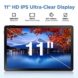Avis DOOGEE U11PRO Bleu - 30 Go+256 Go TF 2To- 11'' 90Hz - Android 16 - 8580 mAh - 13MP+5MP