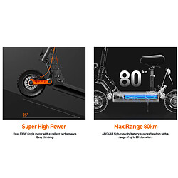 Acheter Trottinette électrique Pliable JOYOR S8E,moteur 800W,48V 26AH,Noir