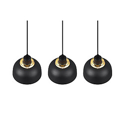 Avis RL Trio lighting Suspension Punch métal - Noir