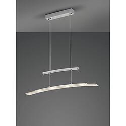 Avis RL Suspension LED SAMOS argent 4 lumières CCT tactile