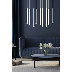 Emibig Lustre Selter 9 - Blanc pas cher