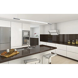 Avis Suspension moderne chrome 100cm Organic LED16W Maxlight