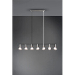 Avis Lustre VANNES chromé argent 7xE27 métal dimmable RL