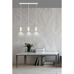 Emibig suspension Fumiko 3 - Blanc pas cher
