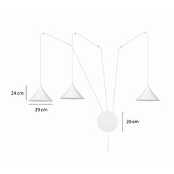 Acheter Emibig Suspension Abramo lustre - Blanc