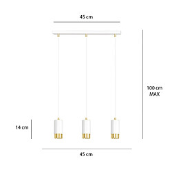 Acheter Emibig suspension Fumiko 3 - Blanc