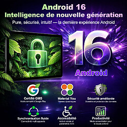Acheter VANWIN Tablette-Android 16-11.4"FHD-36Go RAM+512GoROM/256Go TF