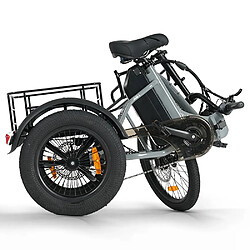 Tricycle électrique adulte CYSUM AG1 PRO, moteur 750W, batterie 48V 20Ah, capacité 50kg pas cher