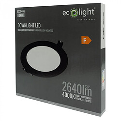 Acheter Ecolight Spot LED plafond noir