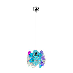 Avis RL Suspension décorative opalescente ? anneaux colorés, 1x E27 10W
