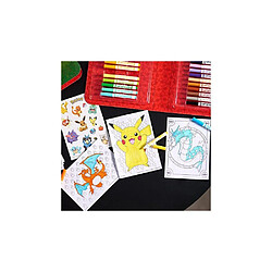 Crayola Pokémon - Coffret de coloriage et stickers 45 pièces - Étui thématique pas cher