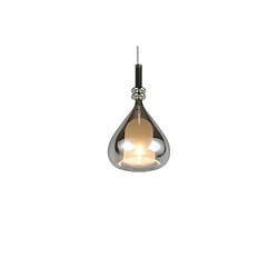 Avis Trio Suspension minimaliste blanche et chromée en verre goutte 1xE14 10W