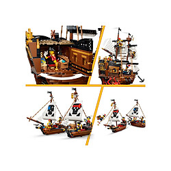 Avis LEGO Creator 3-en-1 31387 - Bateau pirate mythique - 5 minifigures