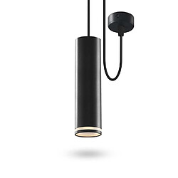 Avis Suspension plafond noire tubulaire 1xGU10 30W Videx