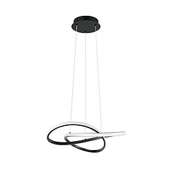 Avis RL Suspension design LED noire en boucle 36W 4200 lm 3000K MANSA