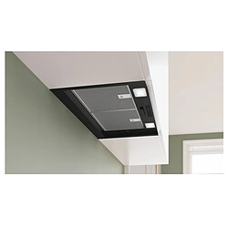 Hotte design intégré 60cm 384 m3/h inox - DBB63BC60 - Série 2 - BOSCH pas cher