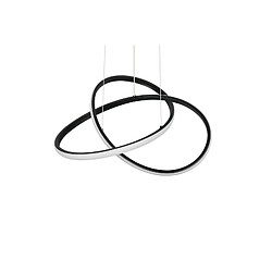 Acheter RL Suspension design LED noire en boucle 36W 4200 lm 3000K MANSA