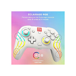 TURTLE BEACH Afterglow Wave - Manette sans fil RGB - Nintendo Switch 2 - Blanc pas cher