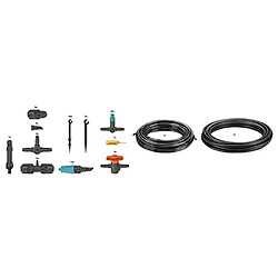Système de goutte-à-goutte Gardena 13400-20 Kit pour Débutants (30 Plantes) Noir pas cher