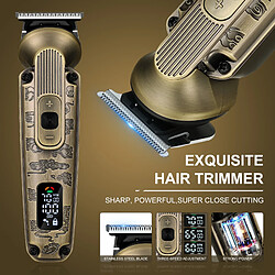 Acheter Set tondeuse cheveux rasoir oscillante HATTEKER tondeuse poils de nez et sourcils,IPX6