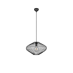 Acheter RL Suspension loft noire abat-jour filaire métal 1xE27 40W