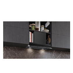 Hotte décorative 60cm 699m3/h noir mat - LJ67BDP60 - Iq500 - SIEMENS pas cher
