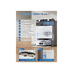 Avis ECOVACS Deebot T30C Omni Gen 2 - Station OMNI 10-en-1 - Blanc