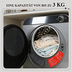 Acheter DZMDIP Sèche-linge compact 5 kg avec 4 mode de séchage, tambour inox et chauffage PTC