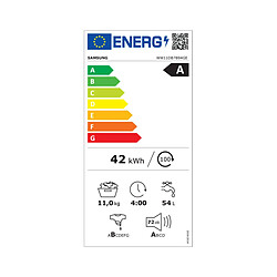 Samsung WW11DB7B94GE - Blanc pas cher
