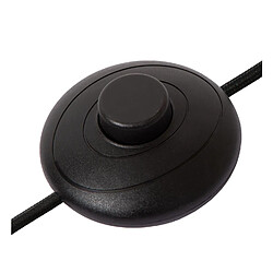 Acheter Lucide Lampadaire de sol japandi noir et beige avec abat-jour géométrique 1x E27 40W