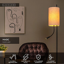 Avis Lucide Lampadaire Magic - Noir