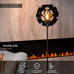 Avis Lucide lampadaire Hannelore - Noir