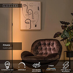 Avis Lucide Lampadaire LED FINAN - Noir