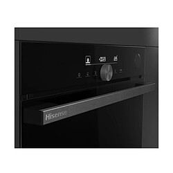 Four multifonctions 77l 59.5cm pyrolyse noir - BSA66334PBDG - HISENSE pas cher