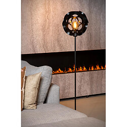 Acheter Lucide lampadaire Hannelore - Noir