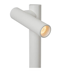Lucide lampadaire LED Antrim - Blanc pas cher