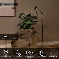 Avis Lucide Lampadaire LED Tipik - Noir