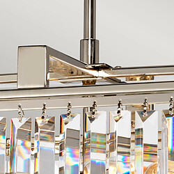 Avis Elstead Lighting Lustre carré moderne cristal nickel Aries 4xE14 Elstead