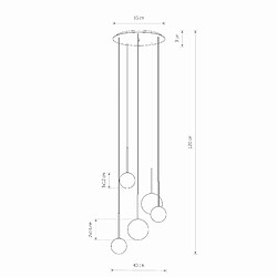 Avis Nowodvorski lighting Lustre Karo - Noir