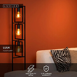 Avis Lucide Lampadaire Luuk - Noir