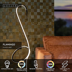 Avis Lucide Lampadaire Flamingo LED - Noir