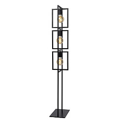 Lucide Lampadaire Luuk - Noir pas cher