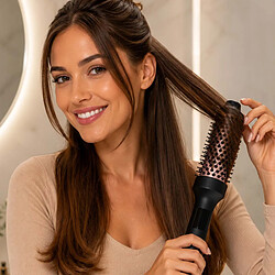 Avis Avizar Brosse Lissante Chauffante Ionique 55W Haute Performance Noir