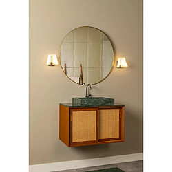 Acheter Lucide Applique murale de salle de bain noire LED 10W IP44 abat-jour acrylique motif