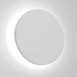Vtac Applique murale 5W V-TAC blanche ronde 135mm IP65 3000K pas cher
