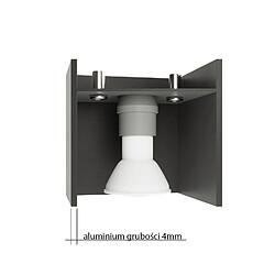 Acheter Applique murale Pure Lume DIGIFO noire 1xG9 12cm alu