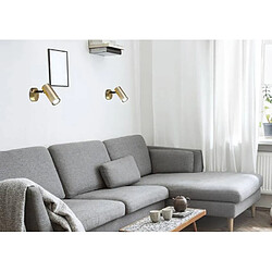 Applique intérieure Candellux COLLY GU10 15W laiton noir pas cher